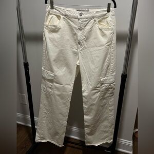 Sanctuary Cream Cargo Pants